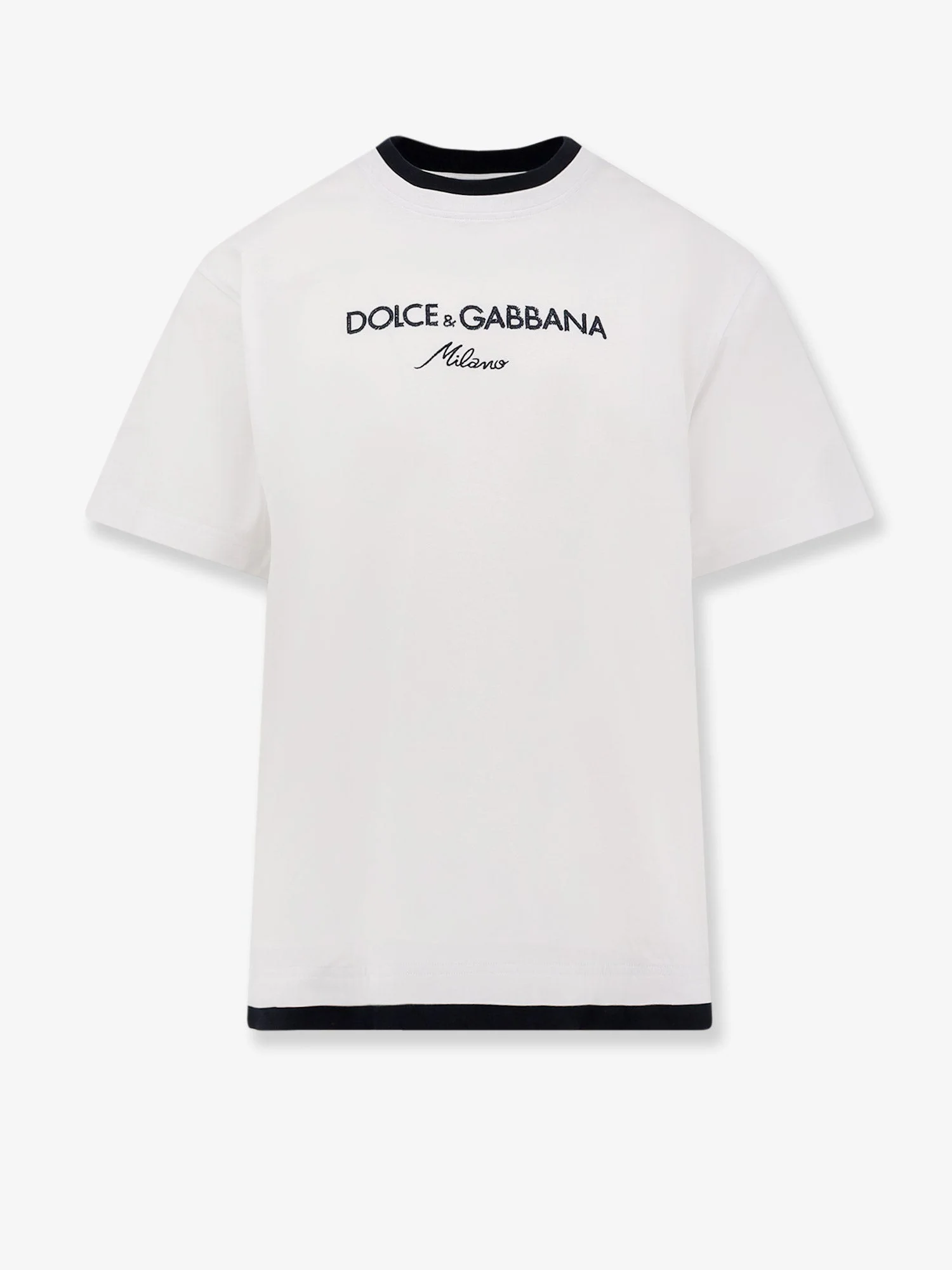 Dolce & Gabbana Men Cotton T-Shirt - 1