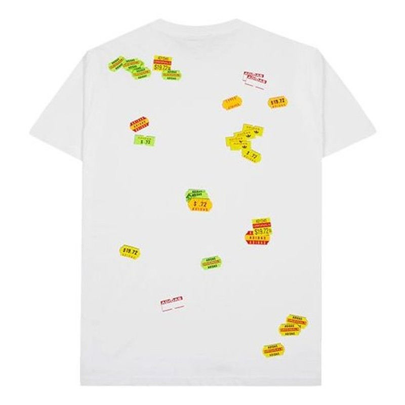 adidas adidas originals Bodega Pricetag Back Printing Short Sleeve White ED7067 outlook