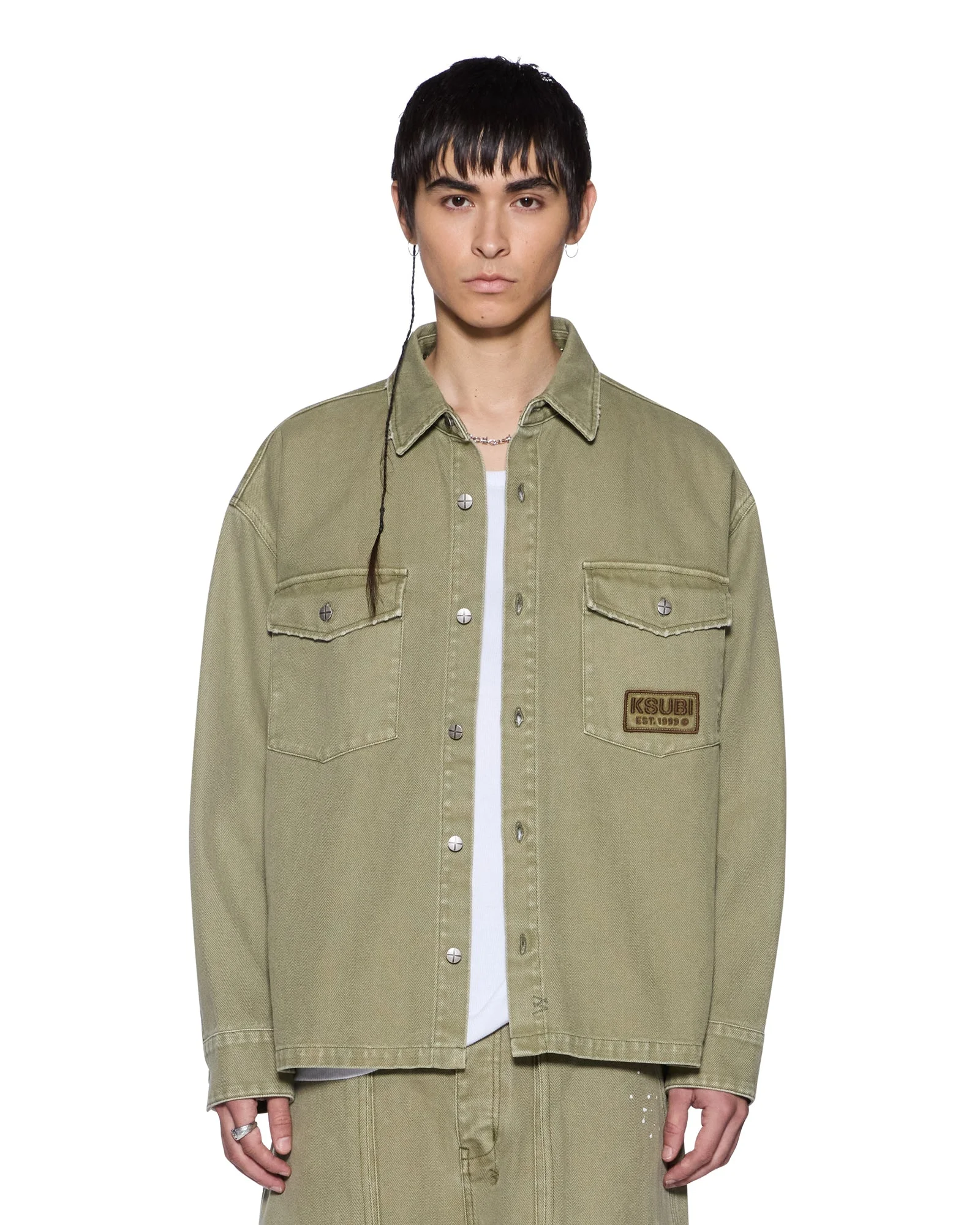 LANLEY LS SHIRT MILITANT - 1