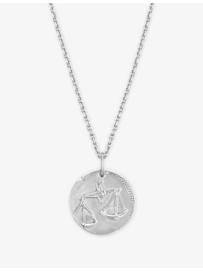Van Cleef & Arpels Zodiaque Medal Libra 18ct White-Gold Pendant outlook