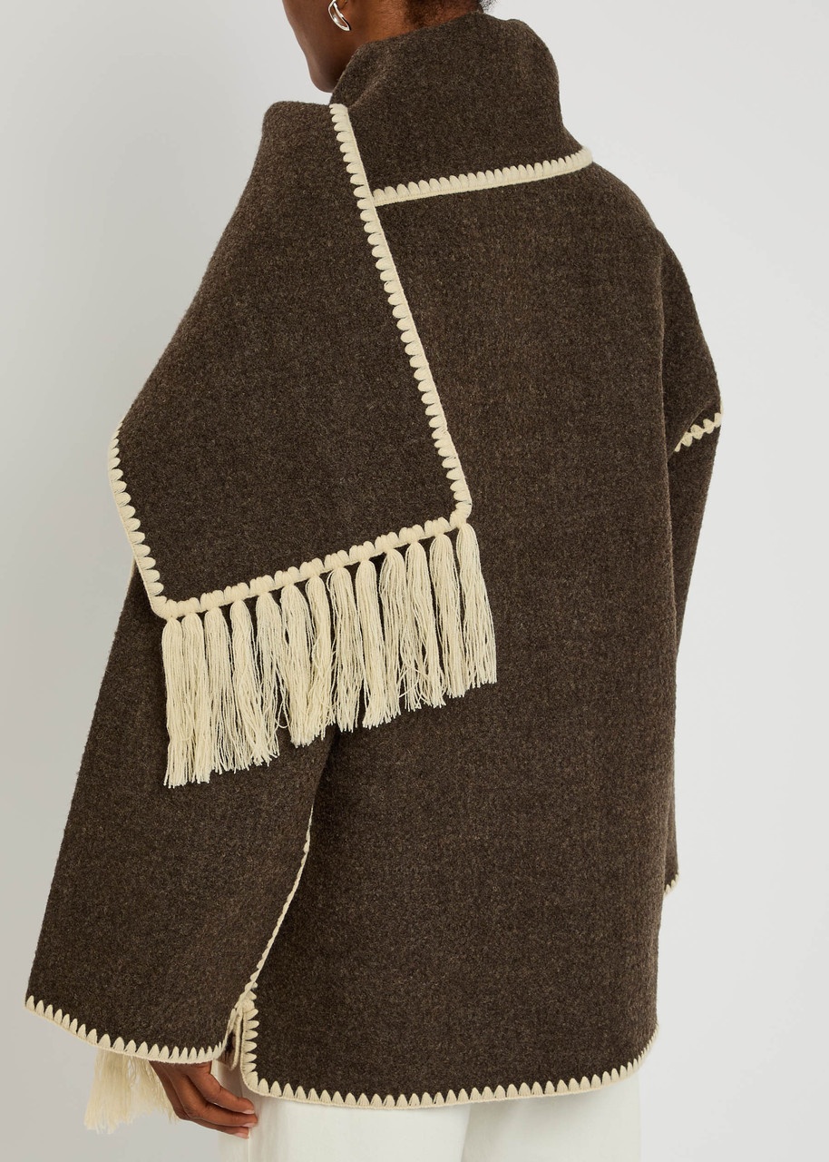 Toteme Scarf-effect Wool-blend Jacket - 3