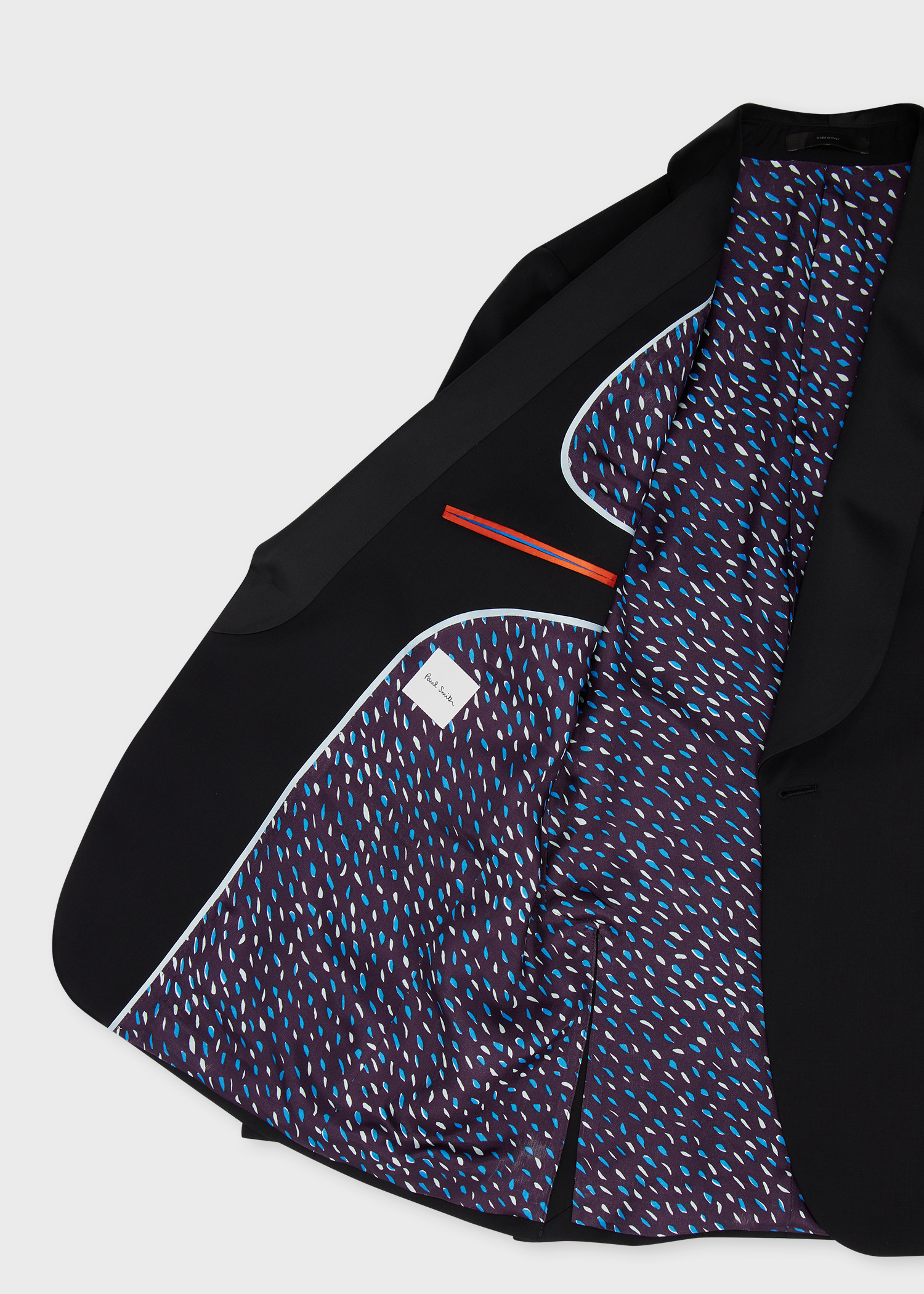 Black Wool-Mohair Evening Suit - 4