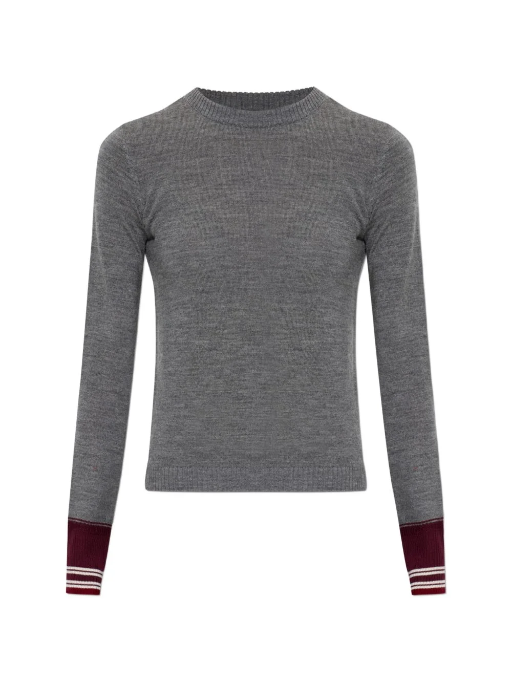 Muse contrast-cuff sweater - 1