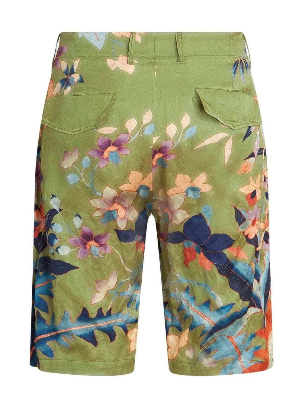 floral-print deck shorts - 6