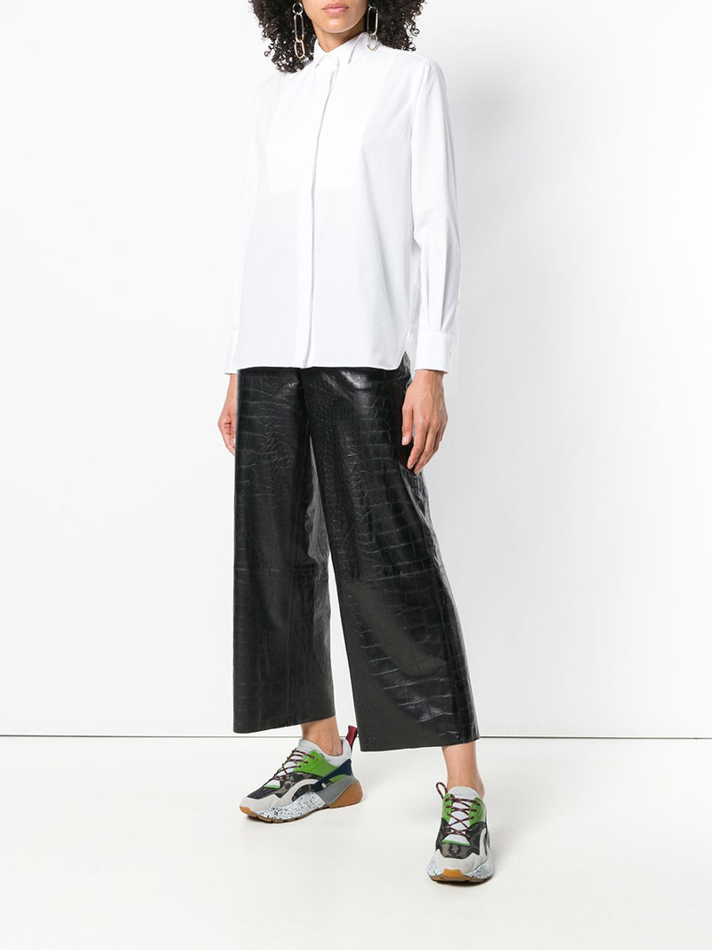 sacai pleated back shirt outlook