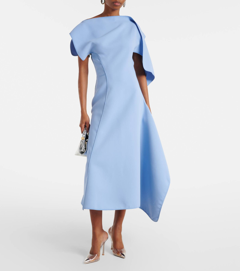 MATICEVSKI Diadem draped midi dress outlook