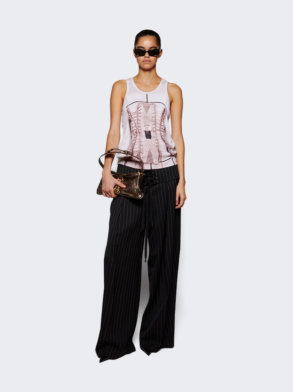 The Corset Suit Pants Black - 5
