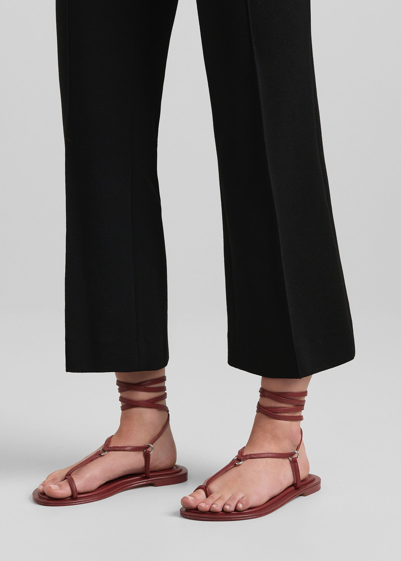 A.EMERY A.Emery The Tesni Sandals - Brick outlook