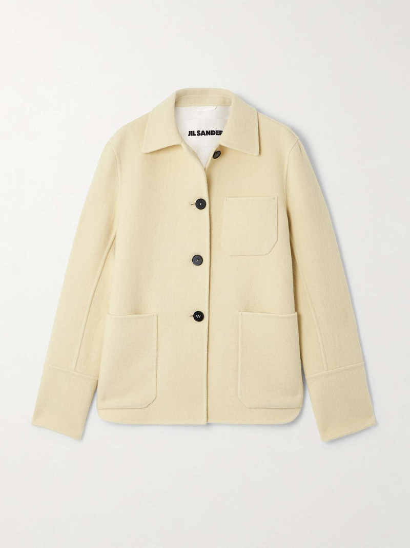 Brushed-cashmere jacket 1