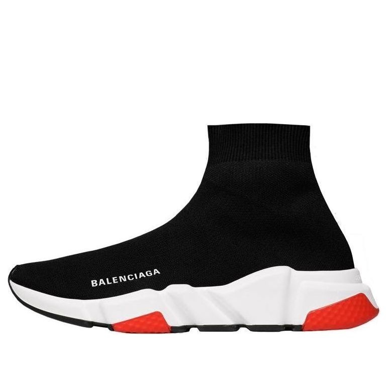 Balenciaga Speed Trainer Mid 'Black Red' 2017 530351W05G01000 - 1
