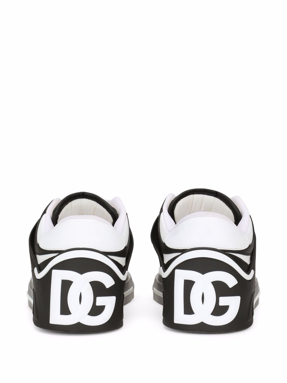 transparent cut-out sneakers - 3