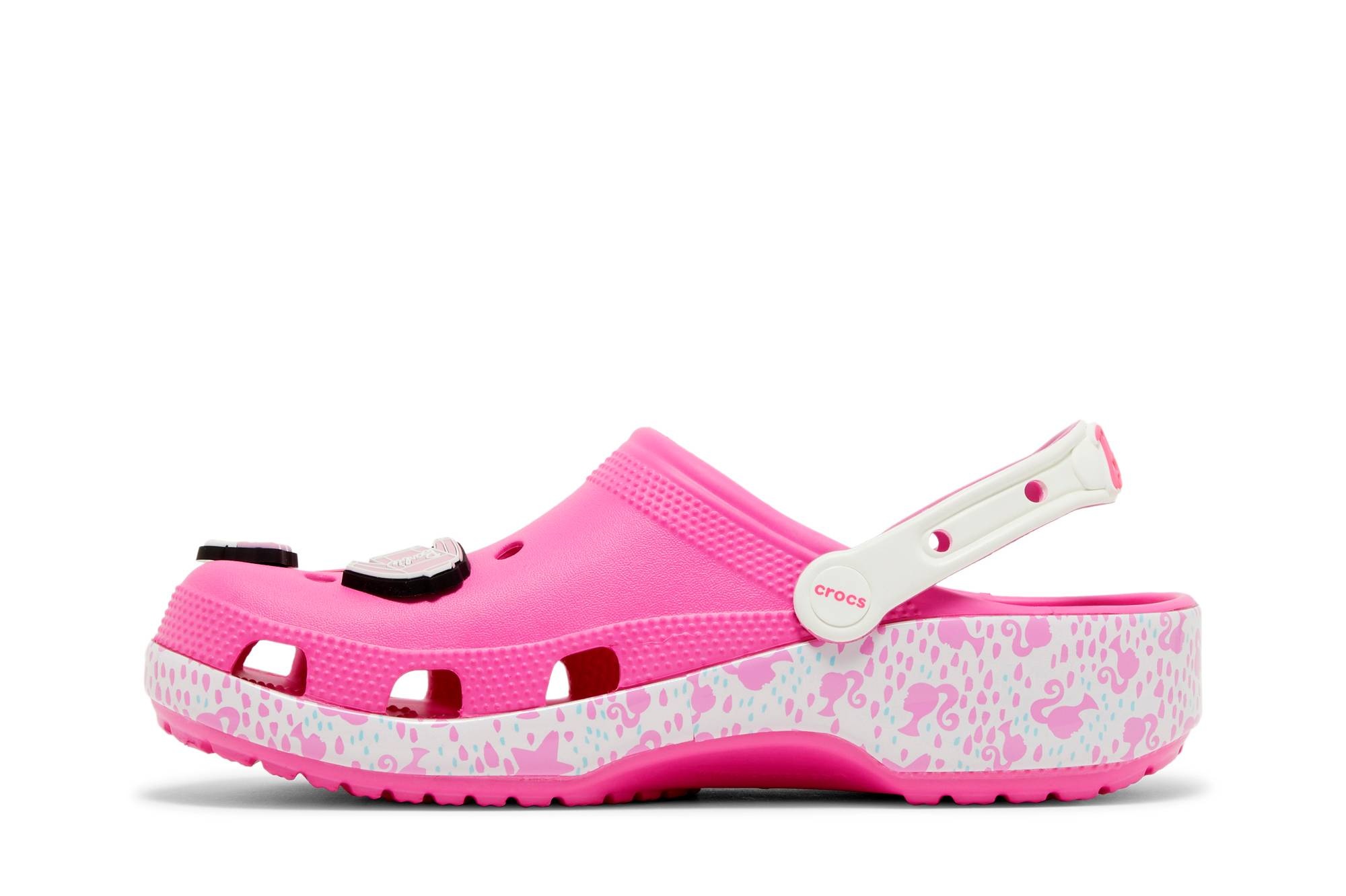 Barbie x Classic Clog 'Electric Pink' - 3