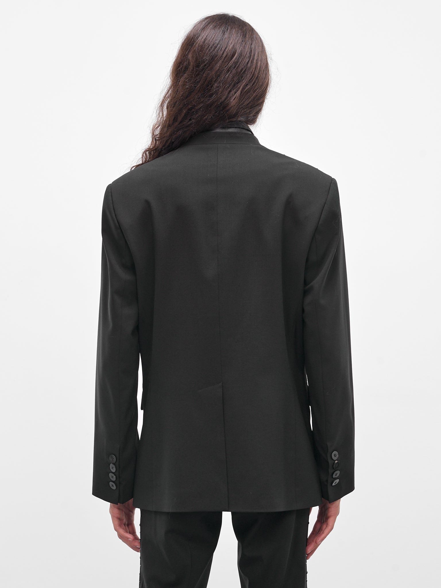 Swarovski Embellished Double-Breasted Blazer - 3