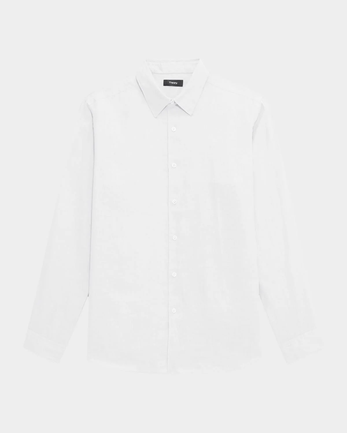 Men's Solid Linen Sport Shirt - 1
