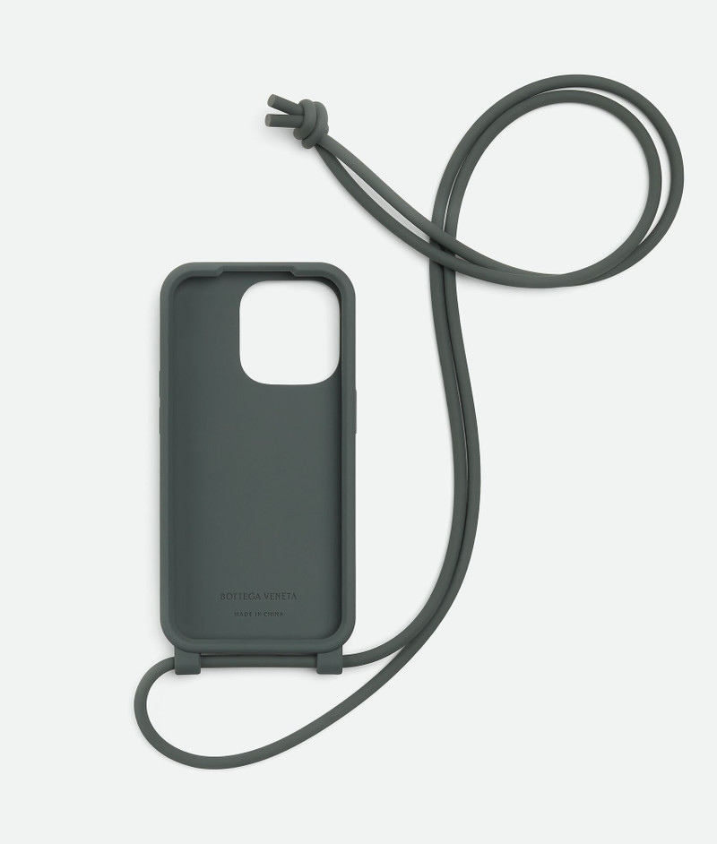 Bottega Veneta iPhone 14 Pro Case On Strap outlook