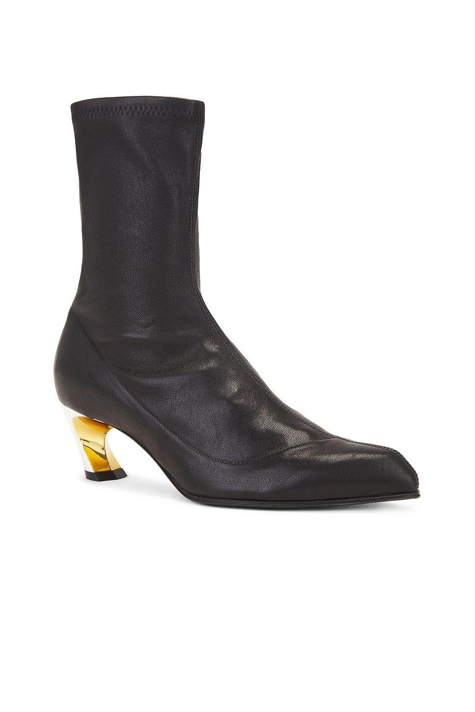 Leather Sock Boot - 2
