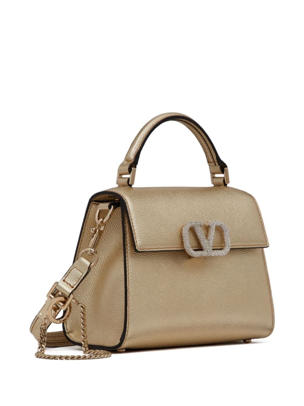 mini VSling metallic handbag - 3