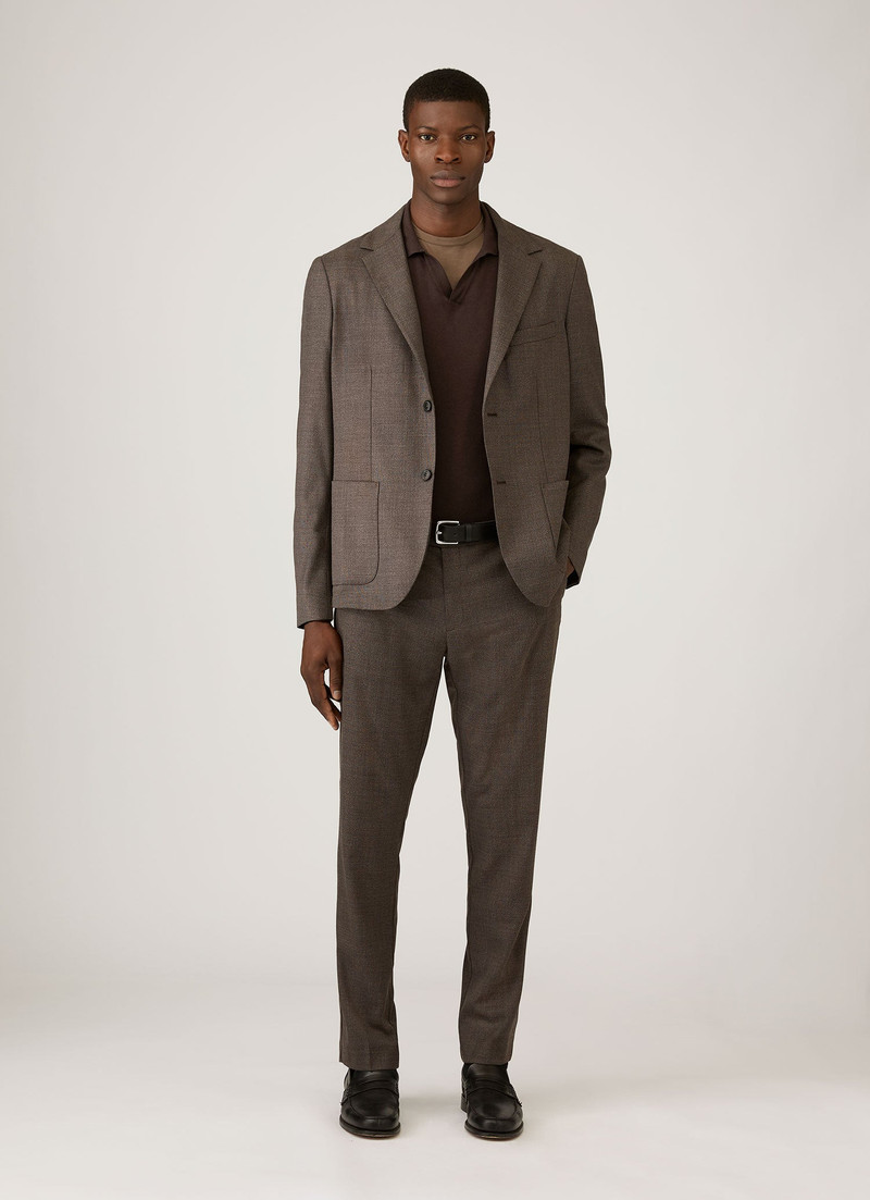 Sunspel Sea Island Cashmere Polo Shirt outlook