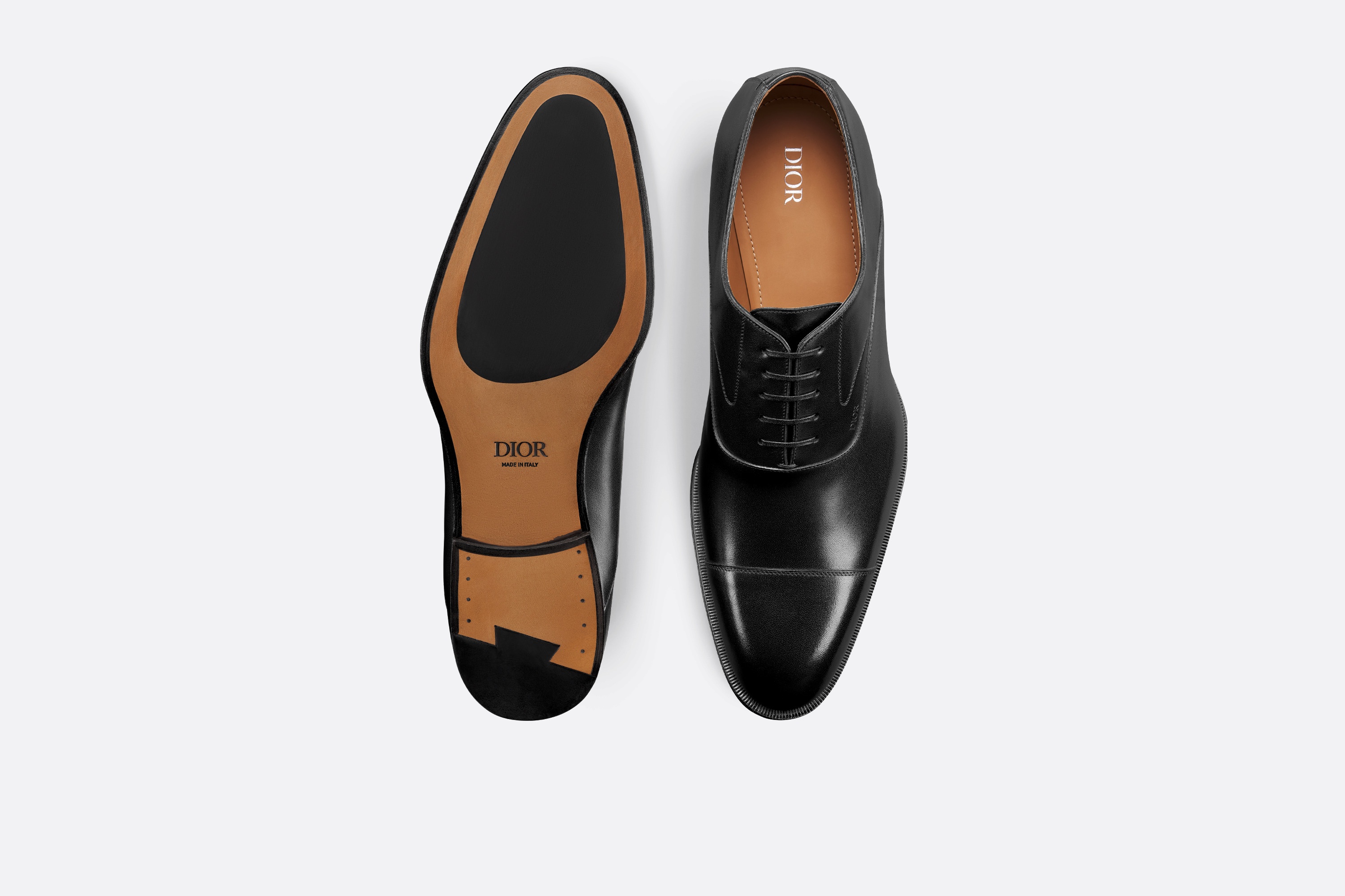 Dior｜OXFORD SHOES (KCP920SEM 900) Dior Timeless Oxford Shoe Black Dior Oblique Velvet | DIOR