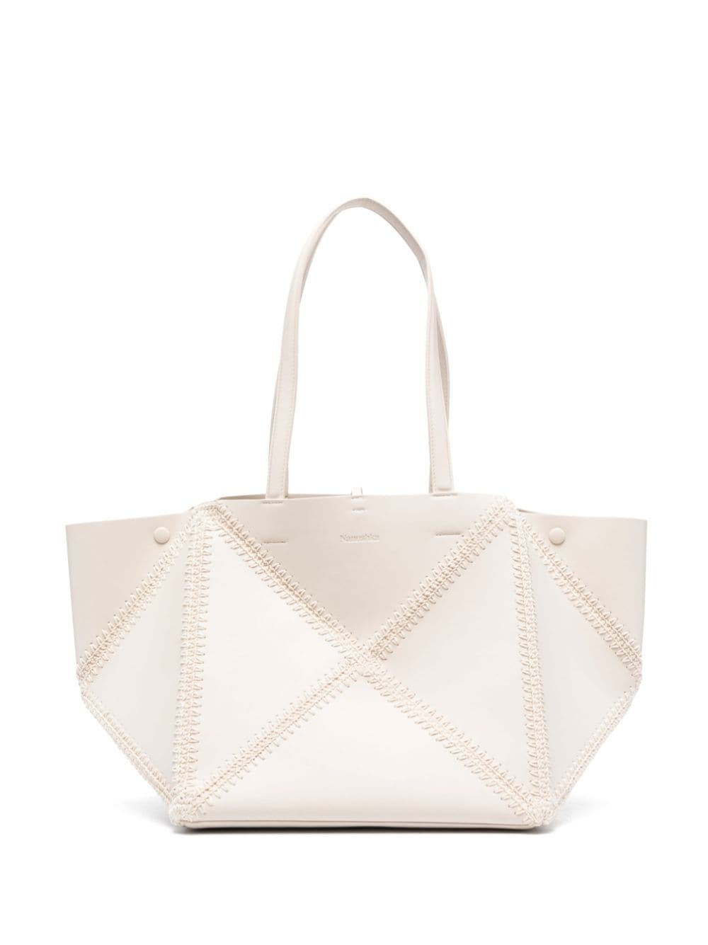 The Origami crochet-stitch tote bag - 1