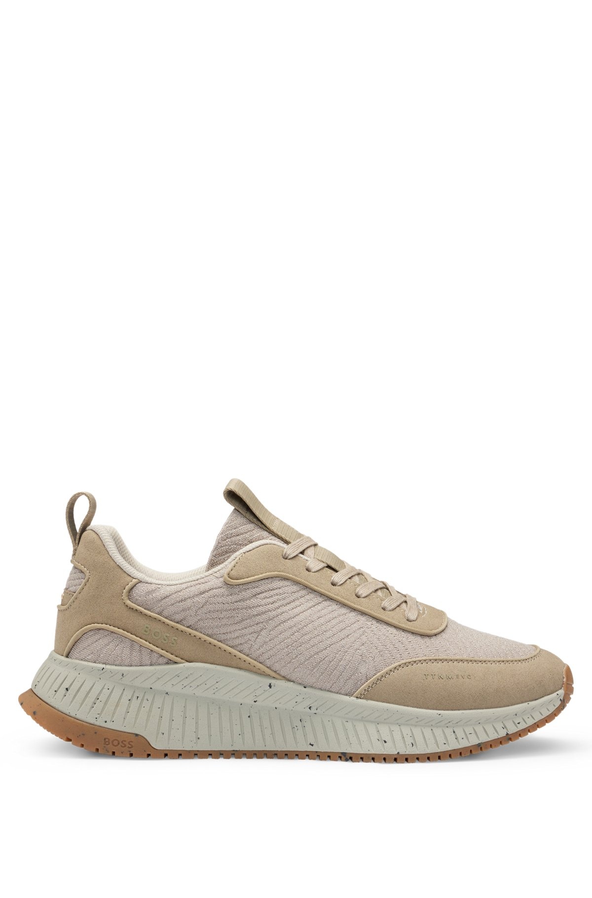 BOSS X ACBC TRAINERS WITH SPECKLED EFFECT - 1