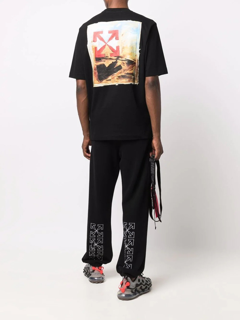 Off-White logo-print Arrows T-shirt outlook