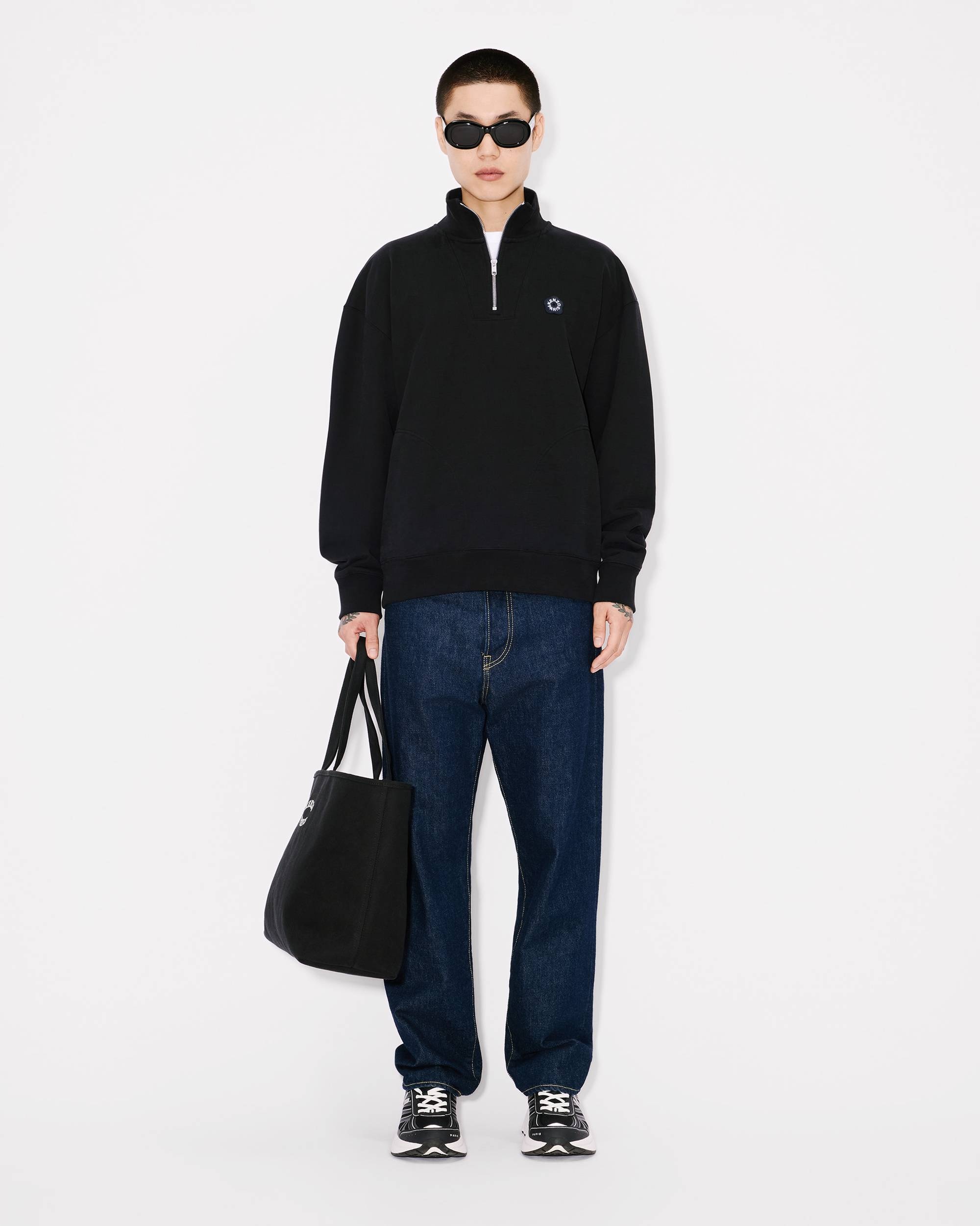 'Boke Flower 2.0' embroidered sweatshirt in cotton - 5