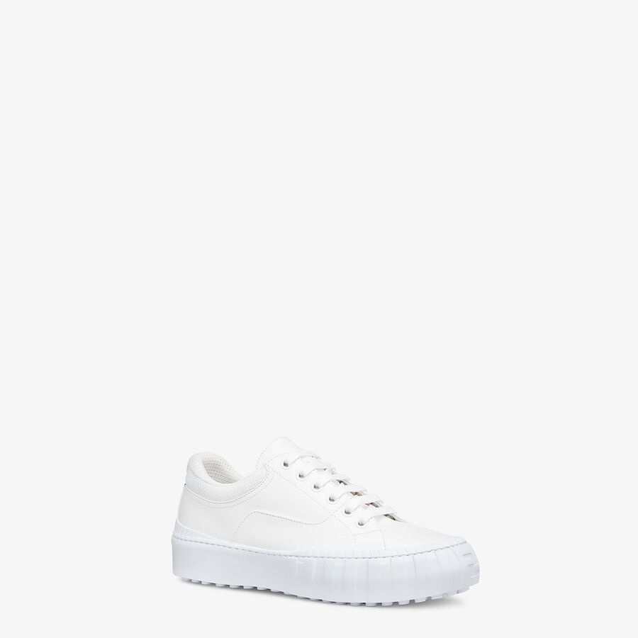 White leather low-tops - 2