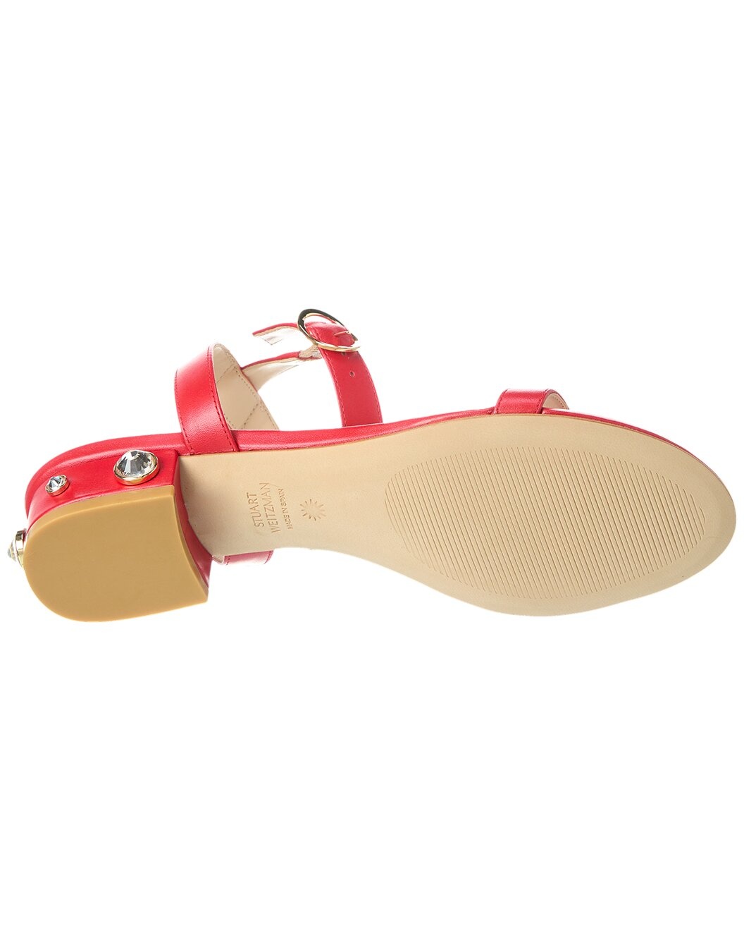 Stuart Weitzman Dancer Allshine 25 Leather Sandal - 4