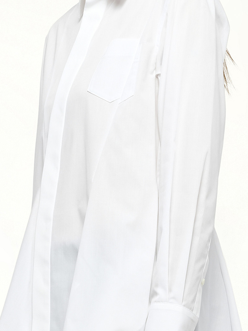 Poplin Shirt in Off White 3
