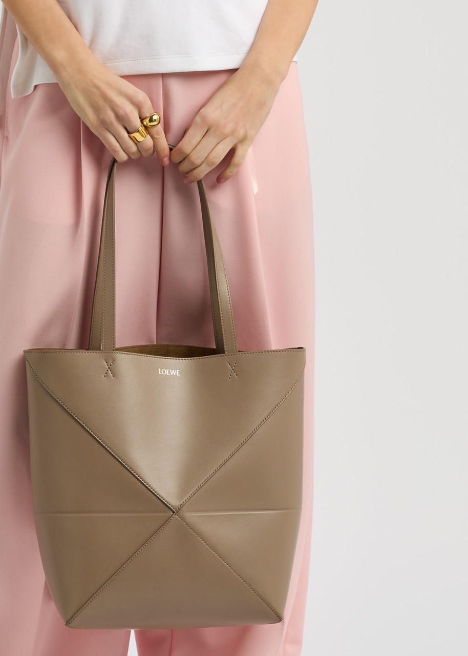 Loewe Puzzle Fold Medium Leather Tote - 5