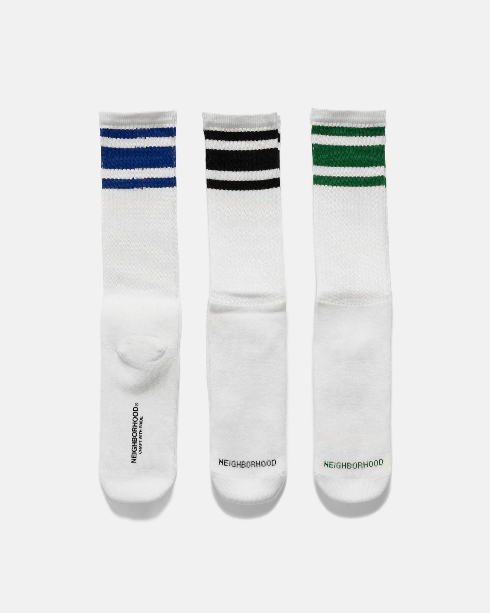 Classic 3Pac Socks White - 1