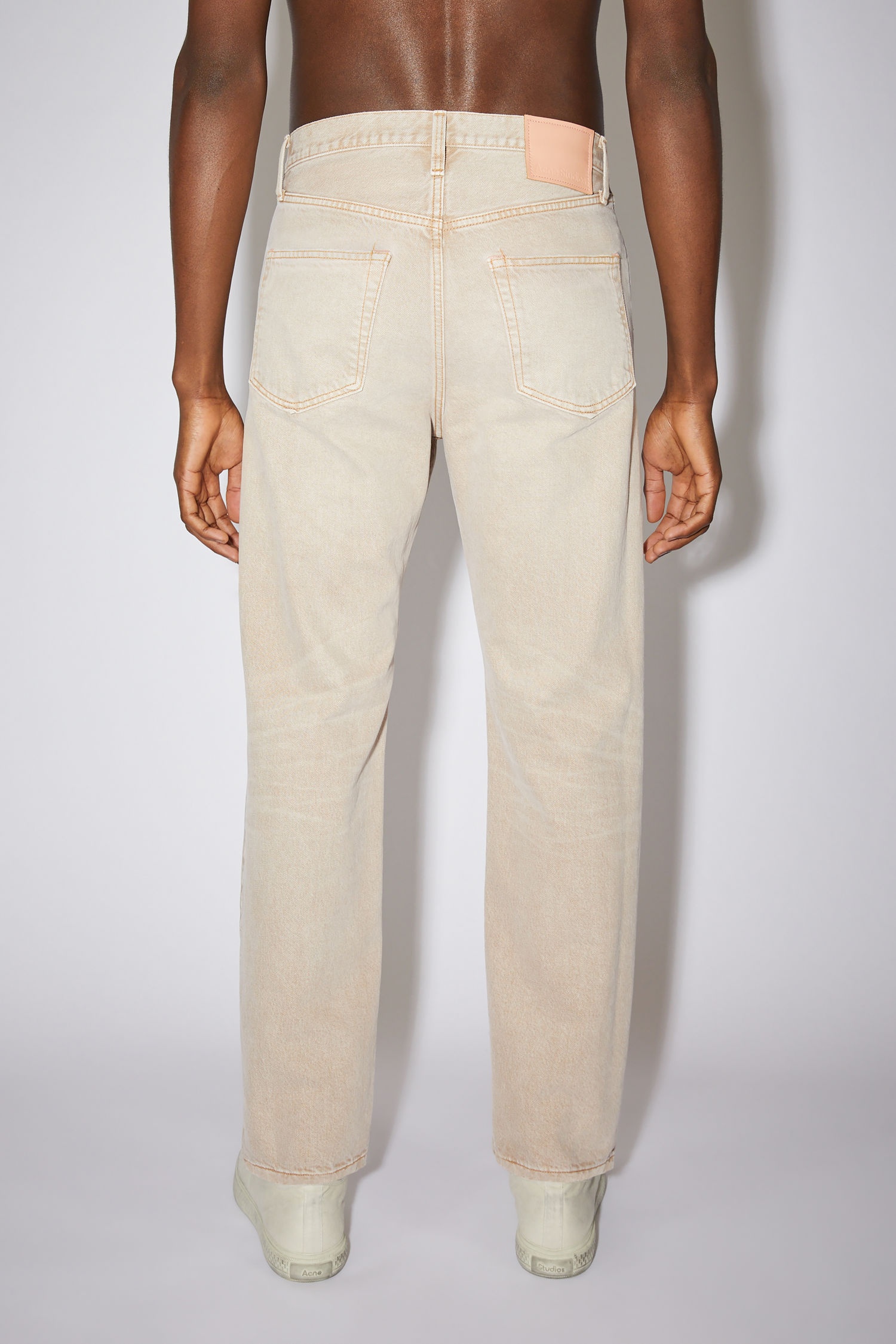 Loose fit jeans - Light beige/brown - 3