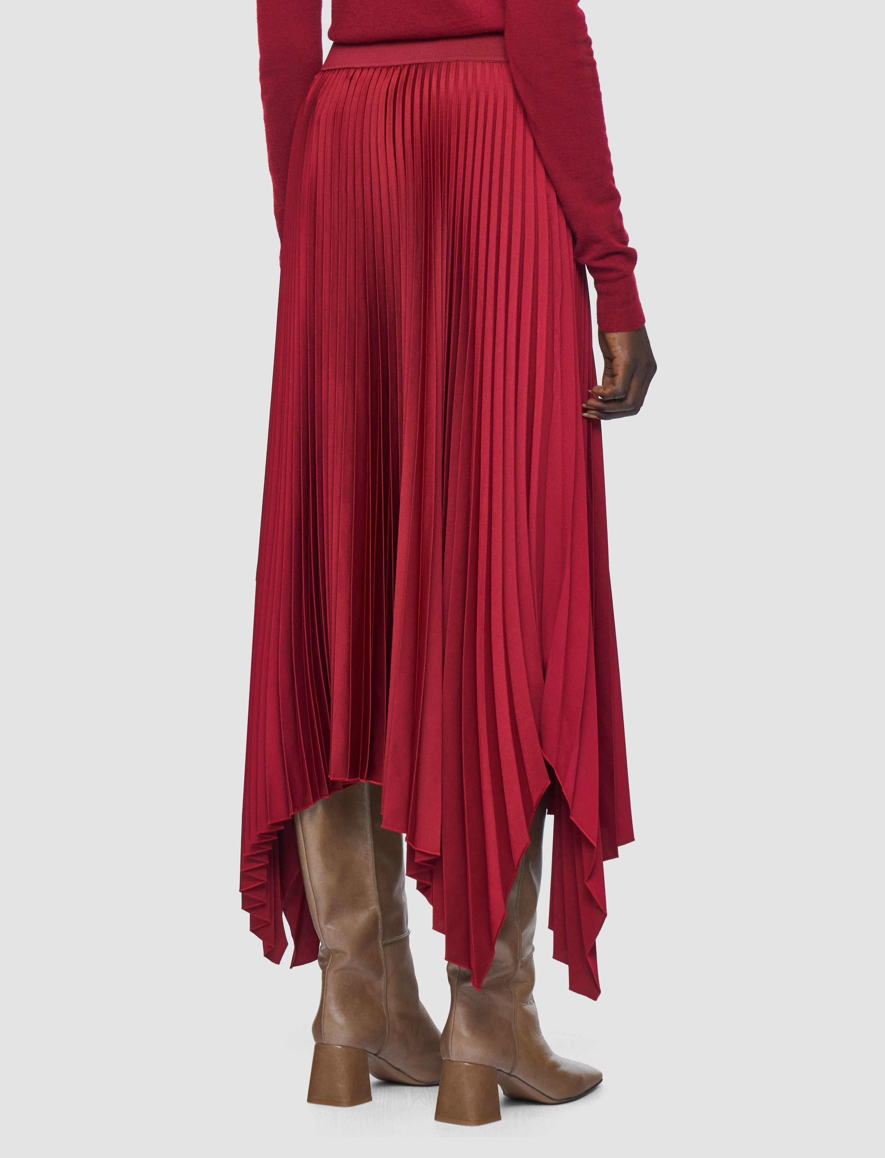 Ade Knit Weave Plissé Skirt - 3