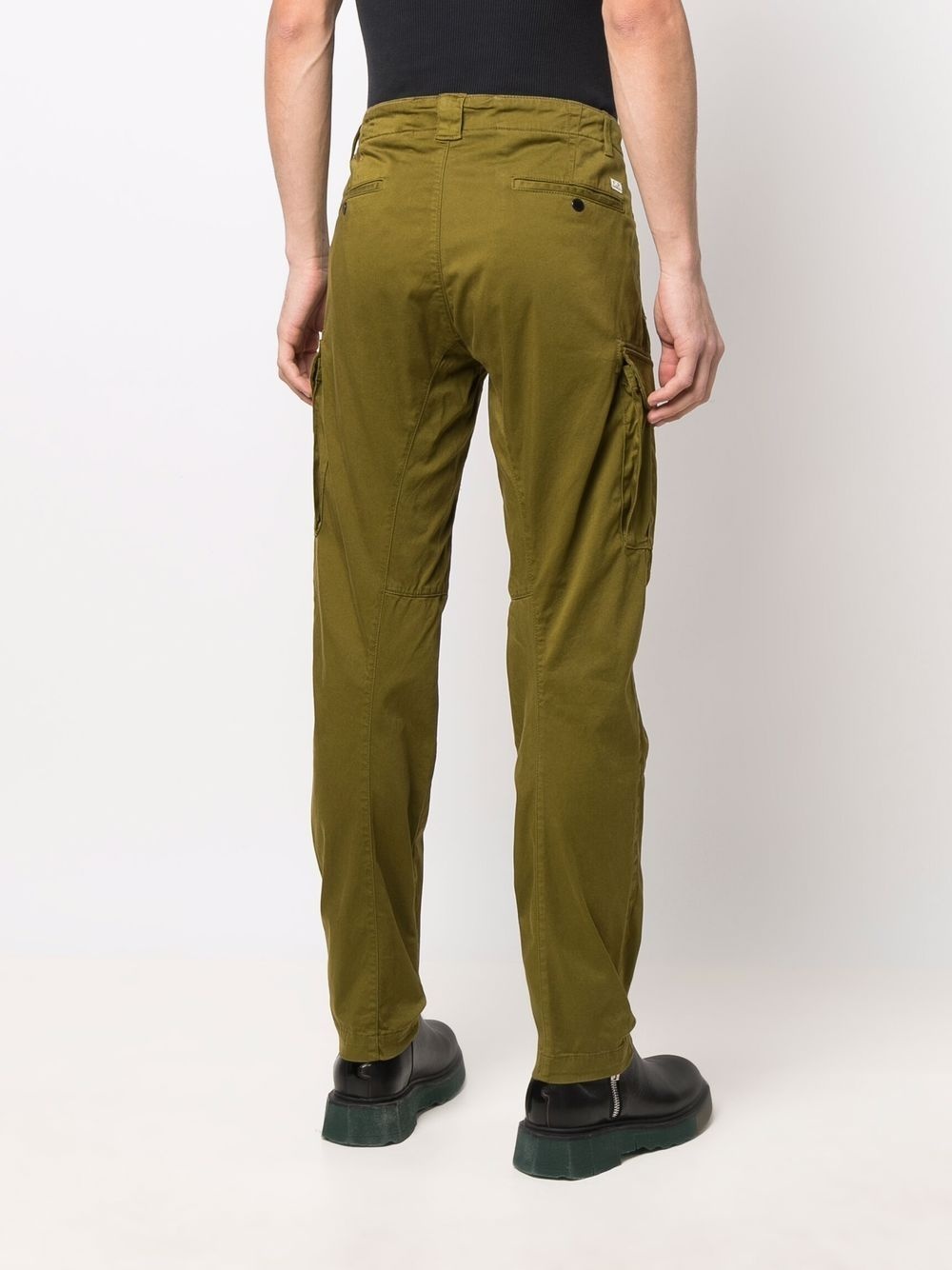 Lens-detail cargo trousers - 4