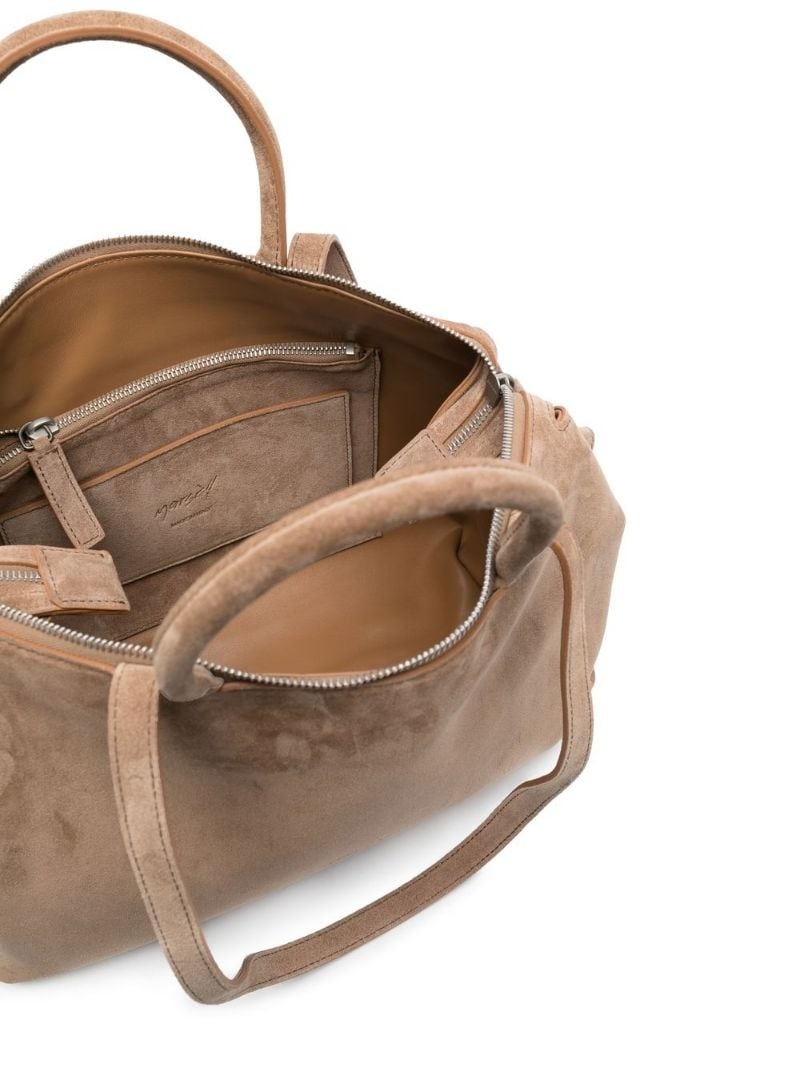 suede tote bag - 5