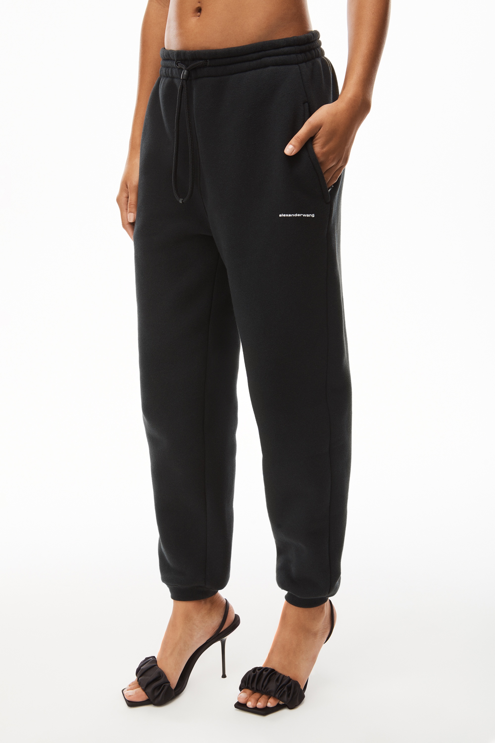 SWEATPANT IN DENSE FLEECE - 3