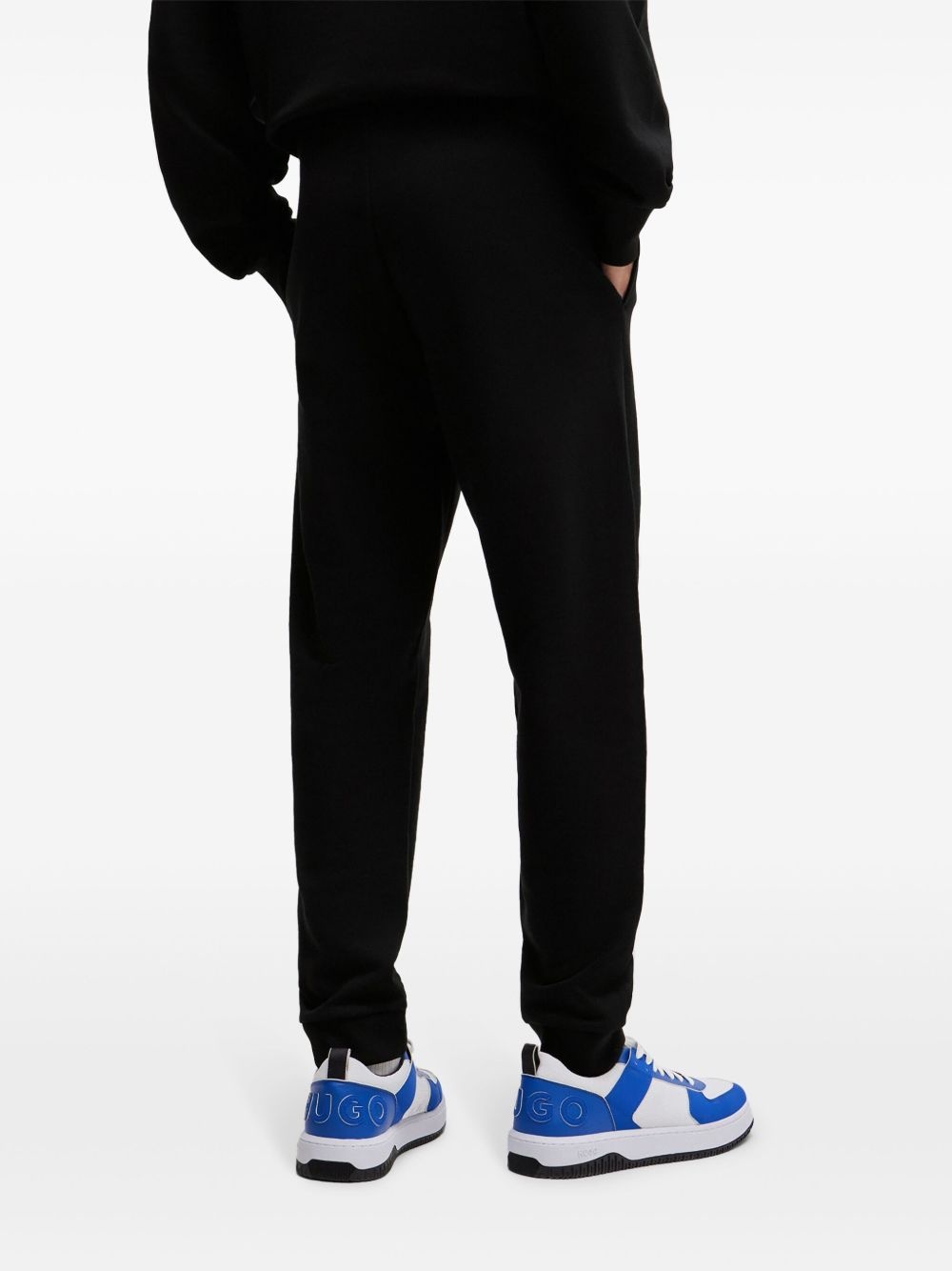 logo-appliqué cotton hoodie - 6