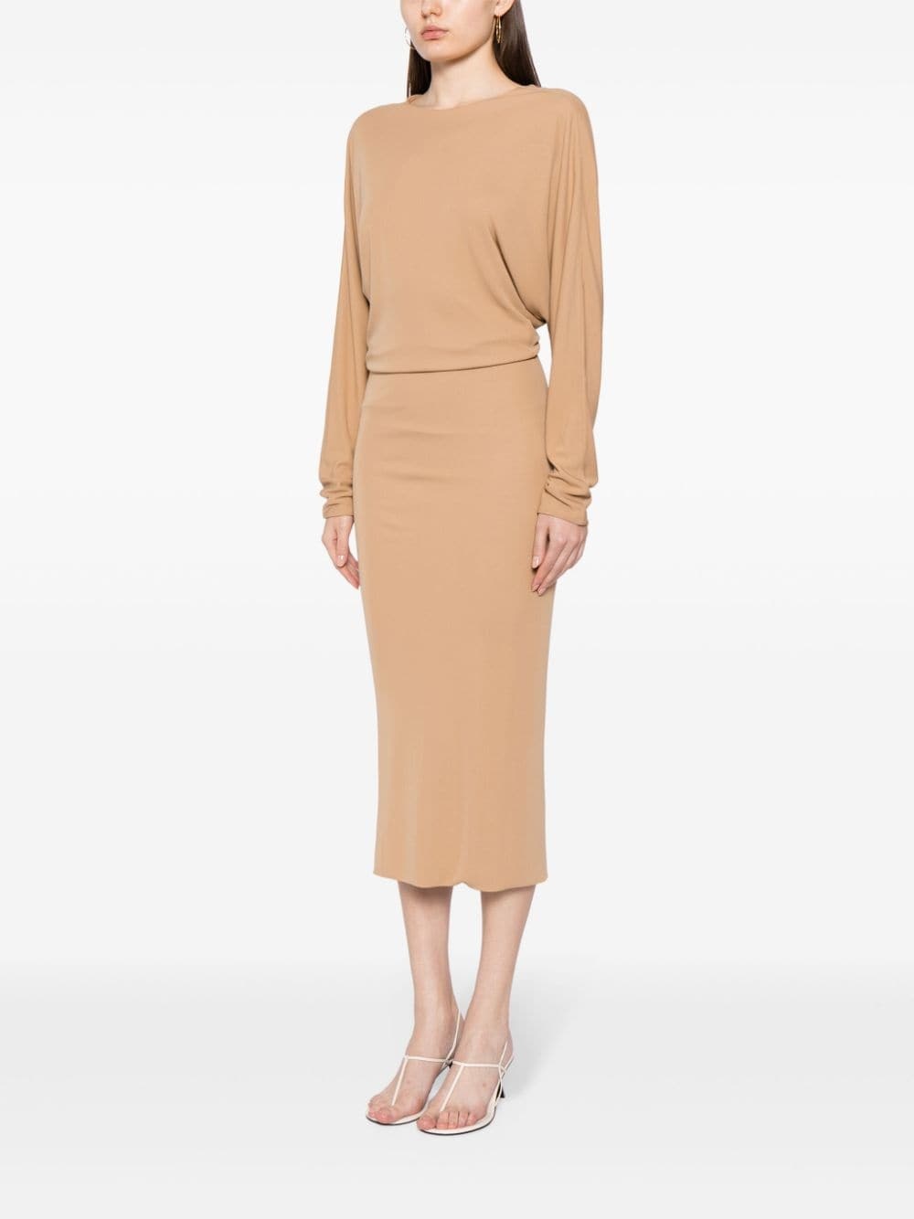 The Trina open-back midi dress - 4