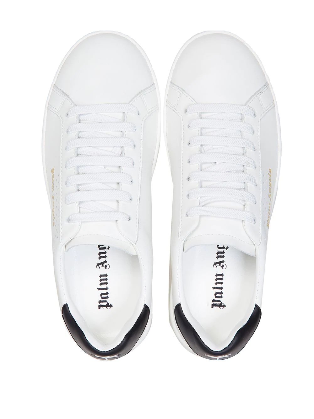 Tennis logo-embossed low-top sneakers - 4