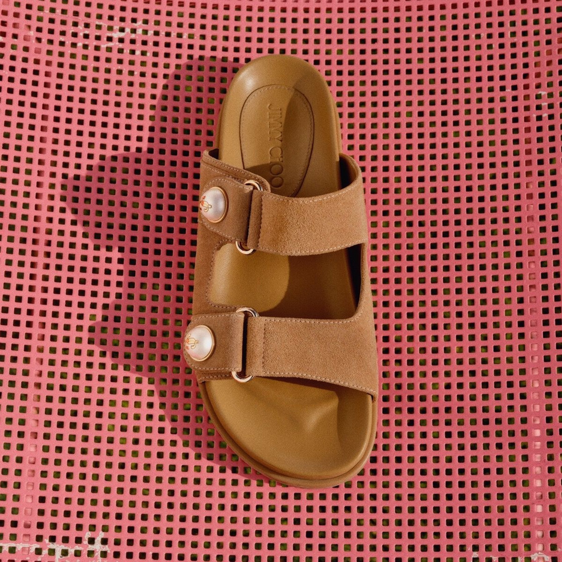 Fayence Sandal
Rattan Velvet Suede Sandals - 6