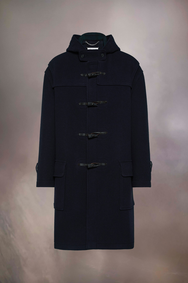 Maison Margiela Hooded Wool Coat outlook