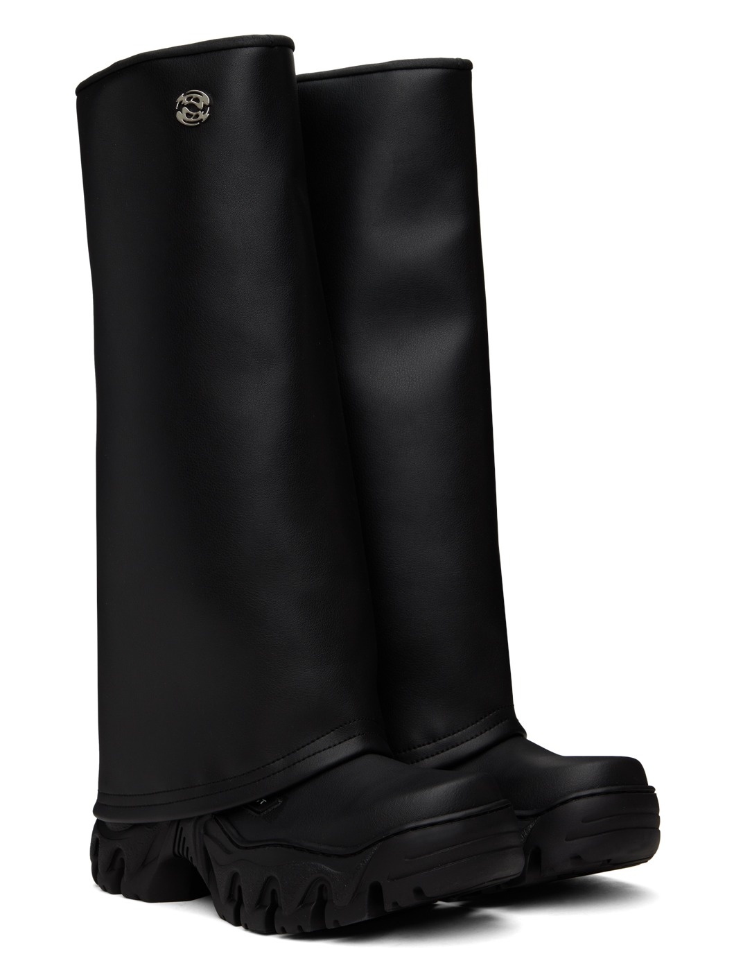 Black Boccaccio II Rain Boots - 4