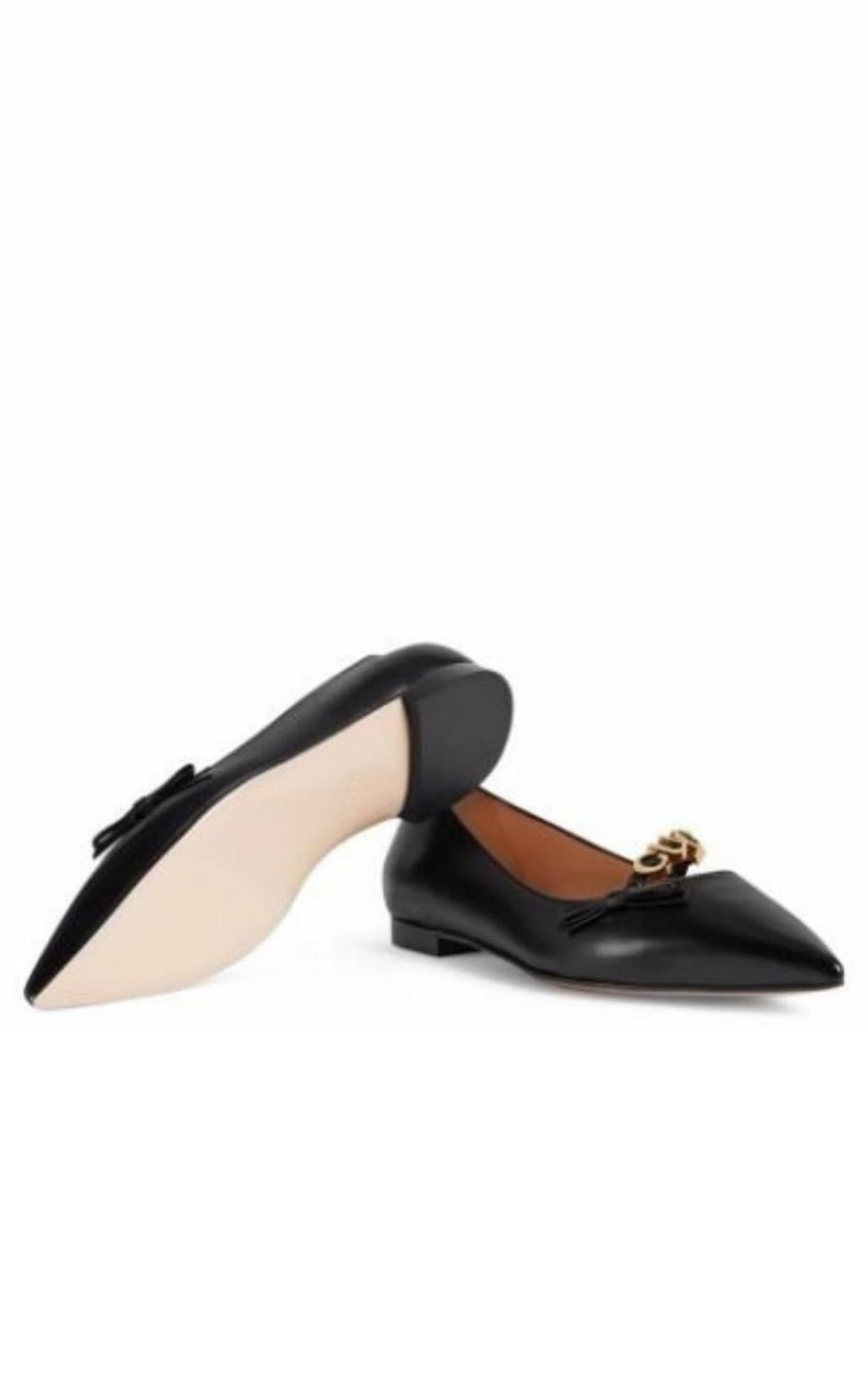 Logo-plaque Ballerina Shoes - 4