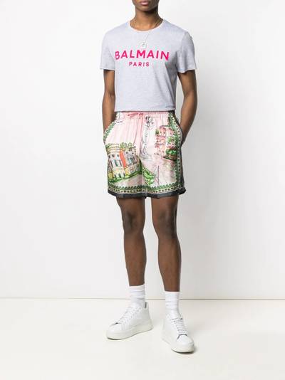 Balmain logo-print T-shirt outlook