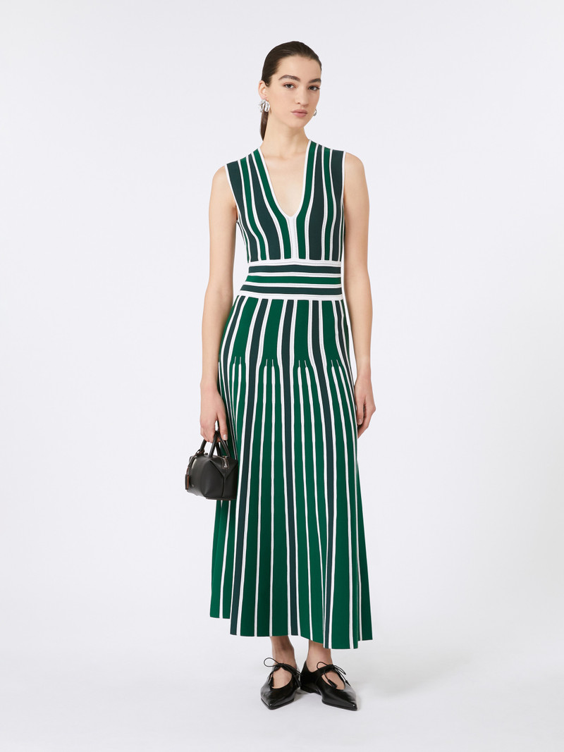 Max Mara TALLONE Viscose yarn dress outlook