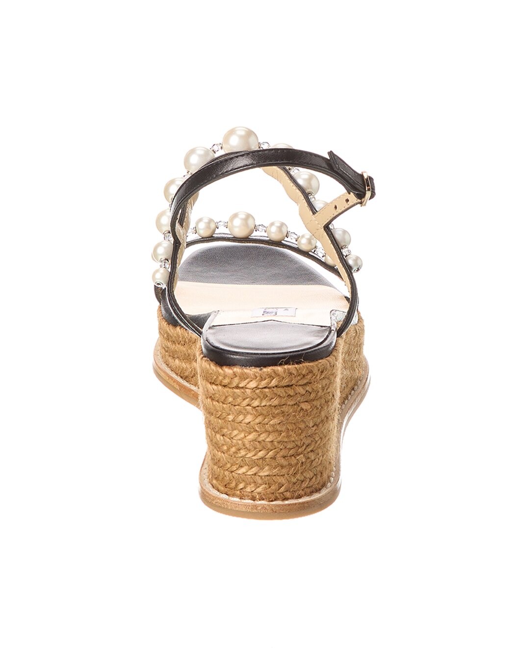 Jimmy Choo Amatuus 60 Leather Wedge Sandal - 3