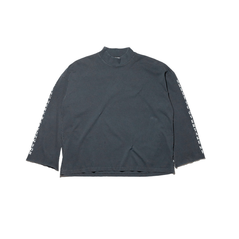 NEVER WAKE ME MOCKNECK LS T-SHIRT 1