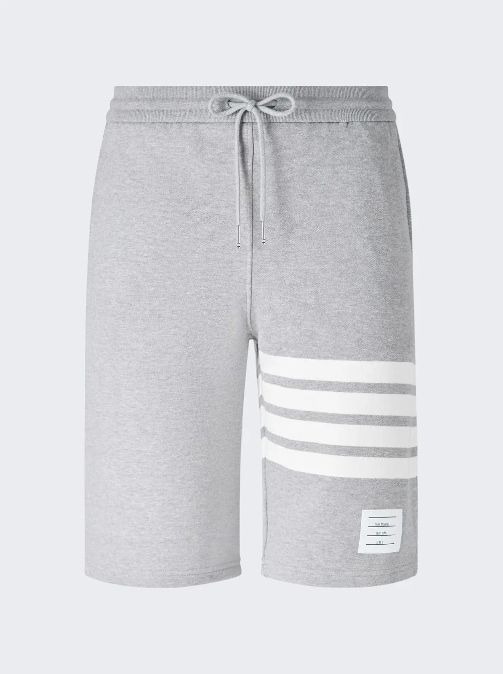 Loopback Tonal 4-bar Sweatshorts Light Grey - 1