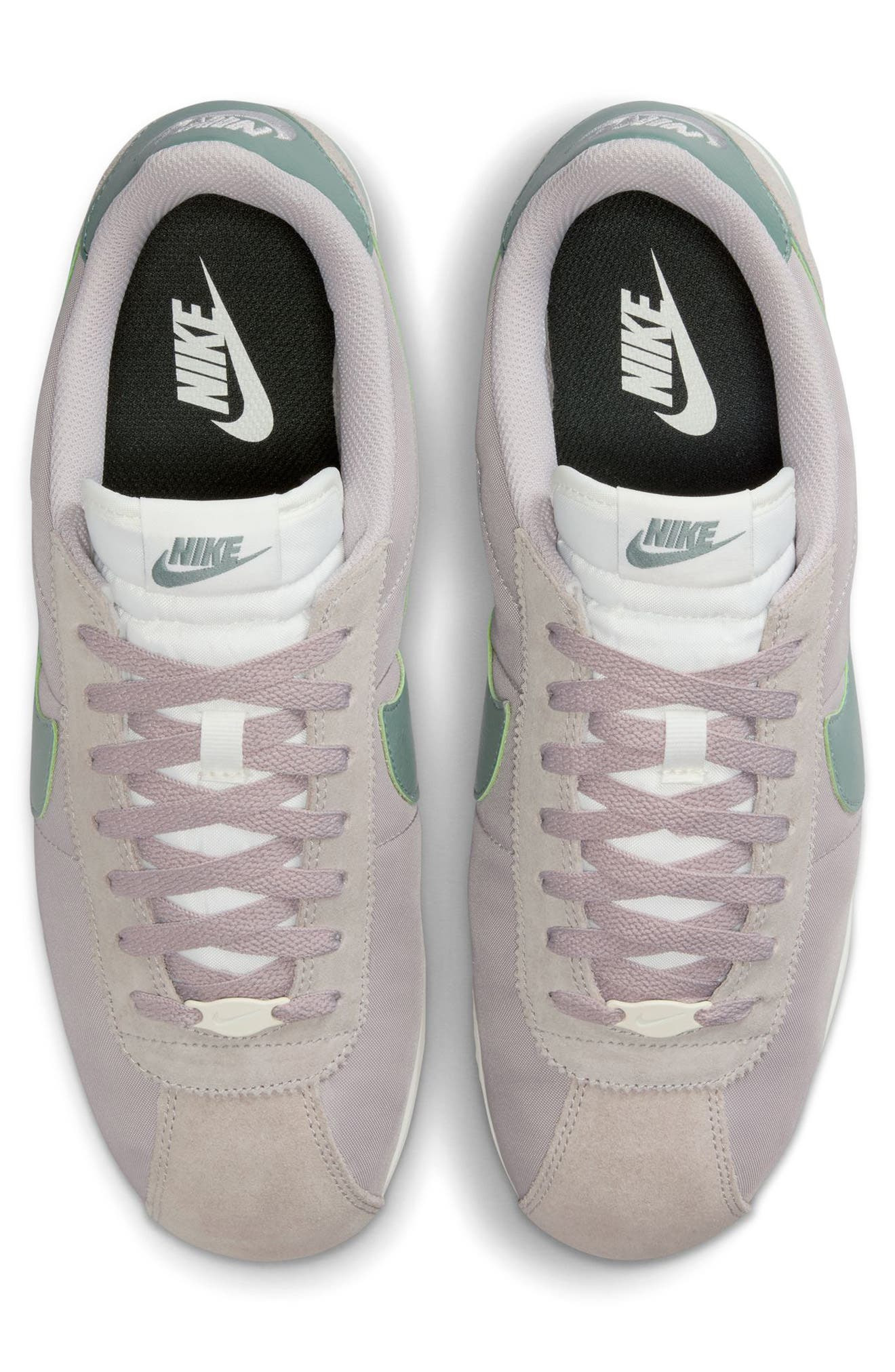 Nike Cortez TXT Sneaker in College Grey/Clay Green at Nordstrom - 3